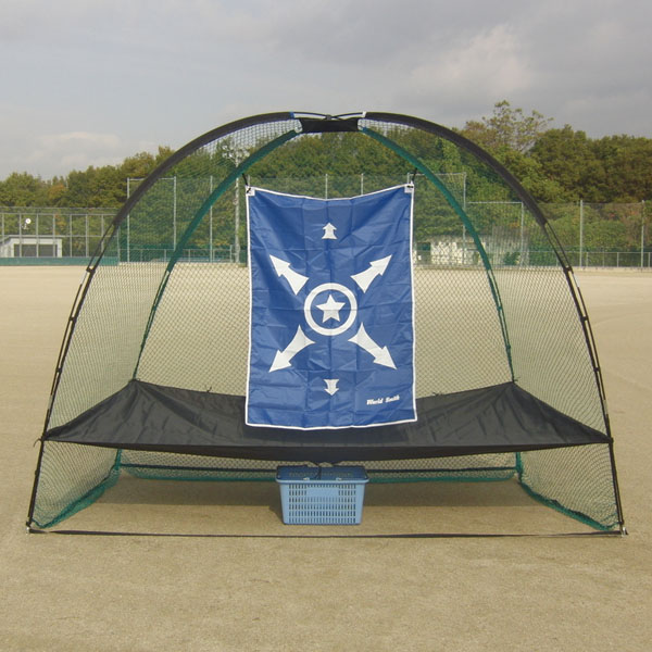 ゼットガッコウタイイク 学校体育器具 ネット ネット 【軟式野球･ソフトボール用】 ティーバッティング･投球練習ネット ZN8100