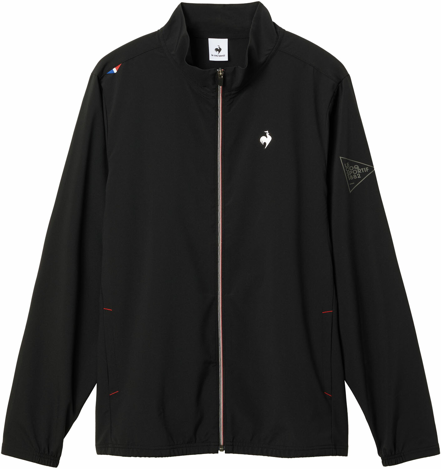ルコックスポルティフ マルチスポーツ ジャケット トレーニングウェア LCS Essentialクロスジャケット LT5FJK20M BK00 ブラック メンズ