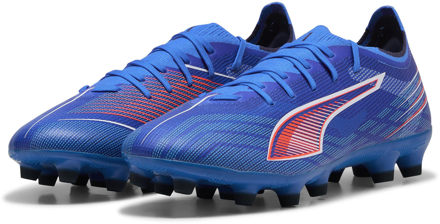 プーマ サッカー シューズ スパイク ウルトラ 6 マッチ HG/AG 10851601 Ultra Blue-PUMA White-Glowing Red ユニセックス