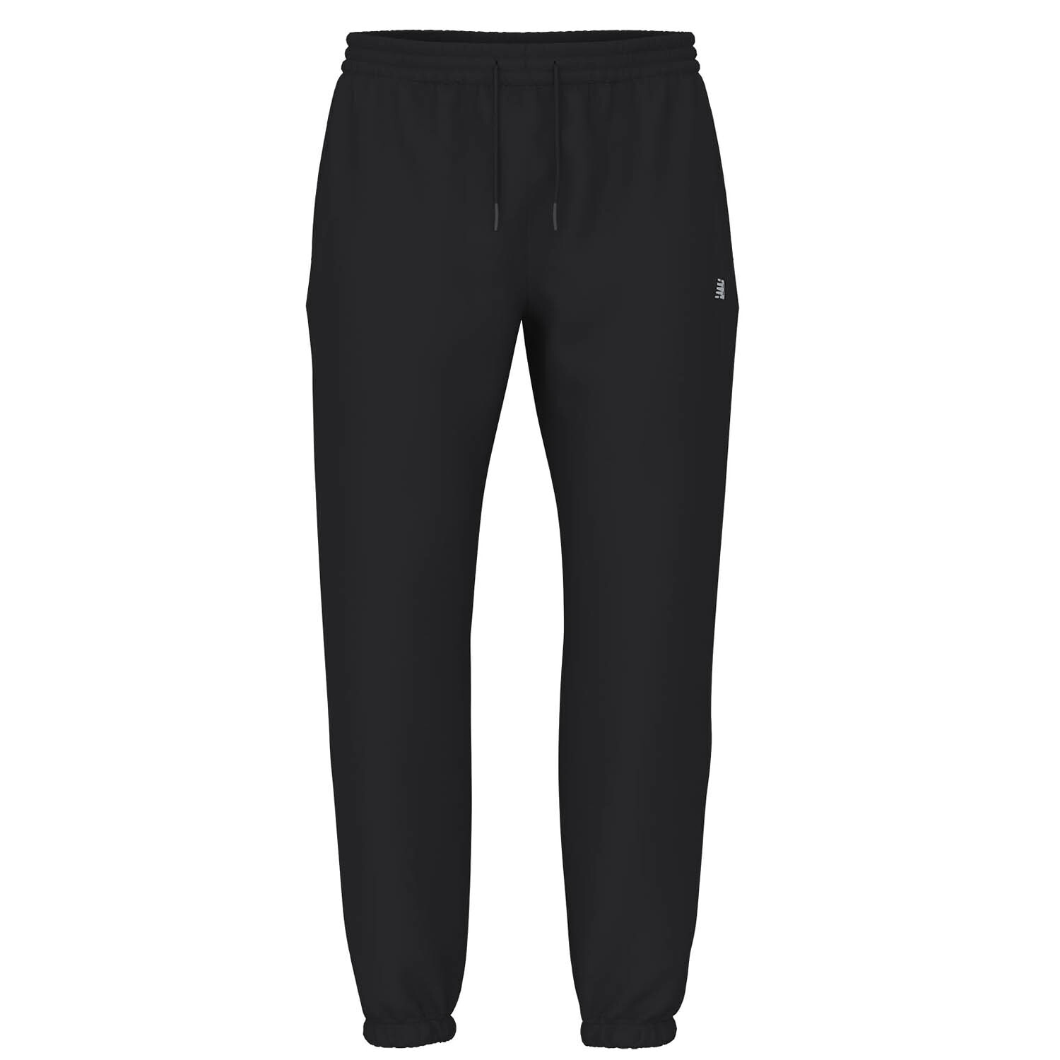ニュー平衡にする 御召しもの 形づくるズボン下 Sport Essentials Small logo スウェットジョガー MP41519 (BK)黒いこと