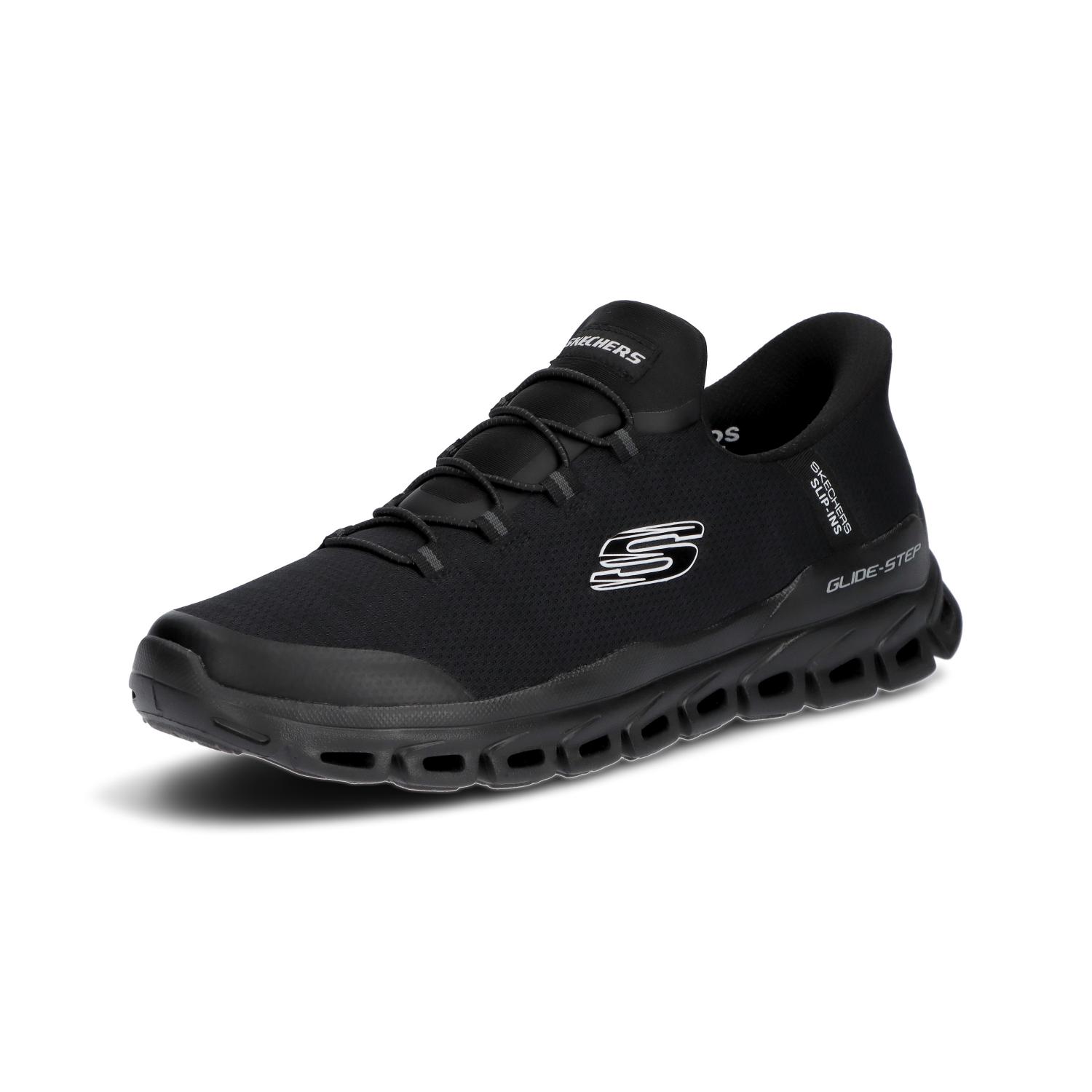 スケッチャーズ シューズ スポーツカジュアルシューズ GLIDE-STEP-ZEFYR 233011 (BBK)BLACK｜スポーツミヤスポ店