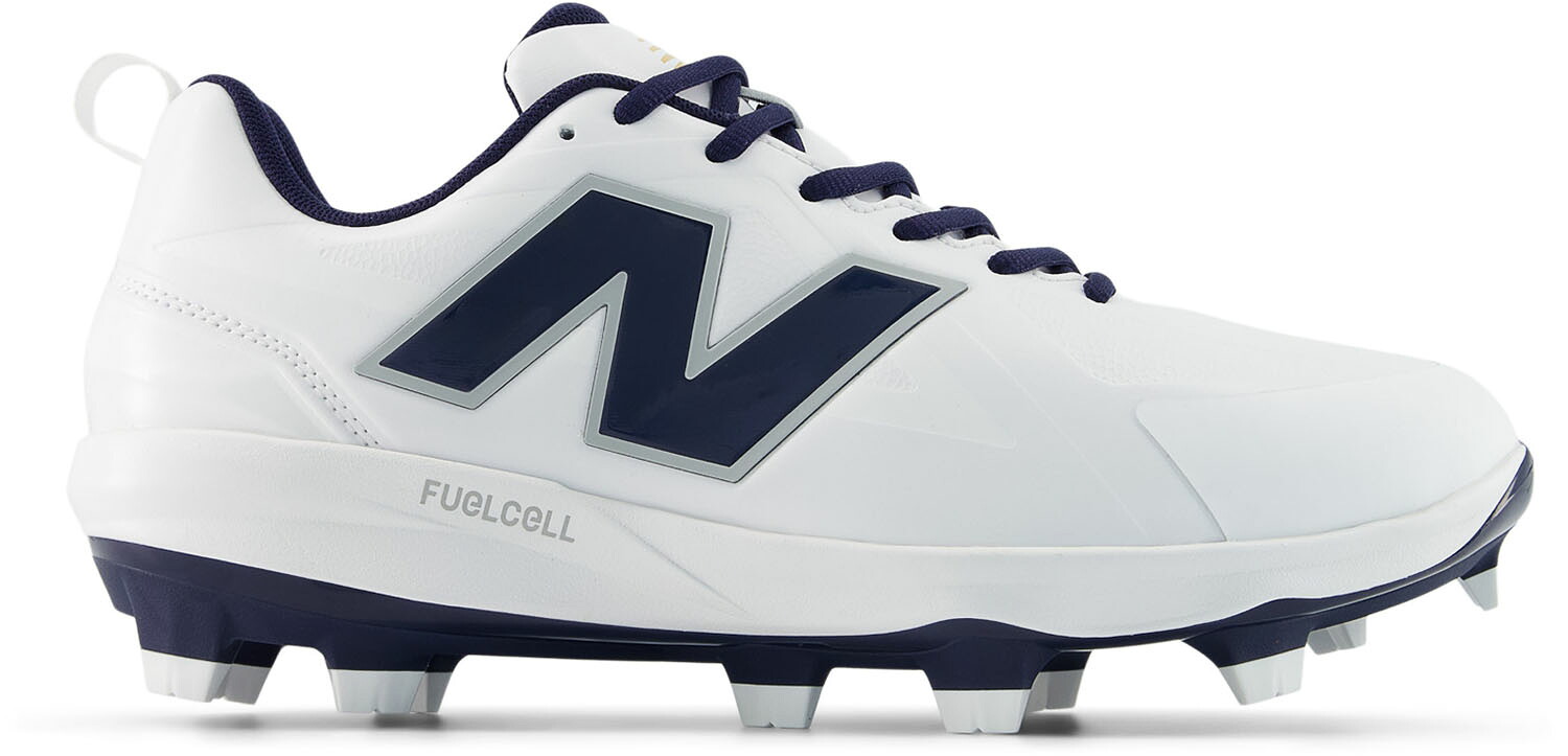 ニューバランス 野球&ソフトボール 野球スパイク スパイク FuelCell 1000 PU Molded V1 M10006SP4E WHITE/NAVY|スポーツミヤスポ店
