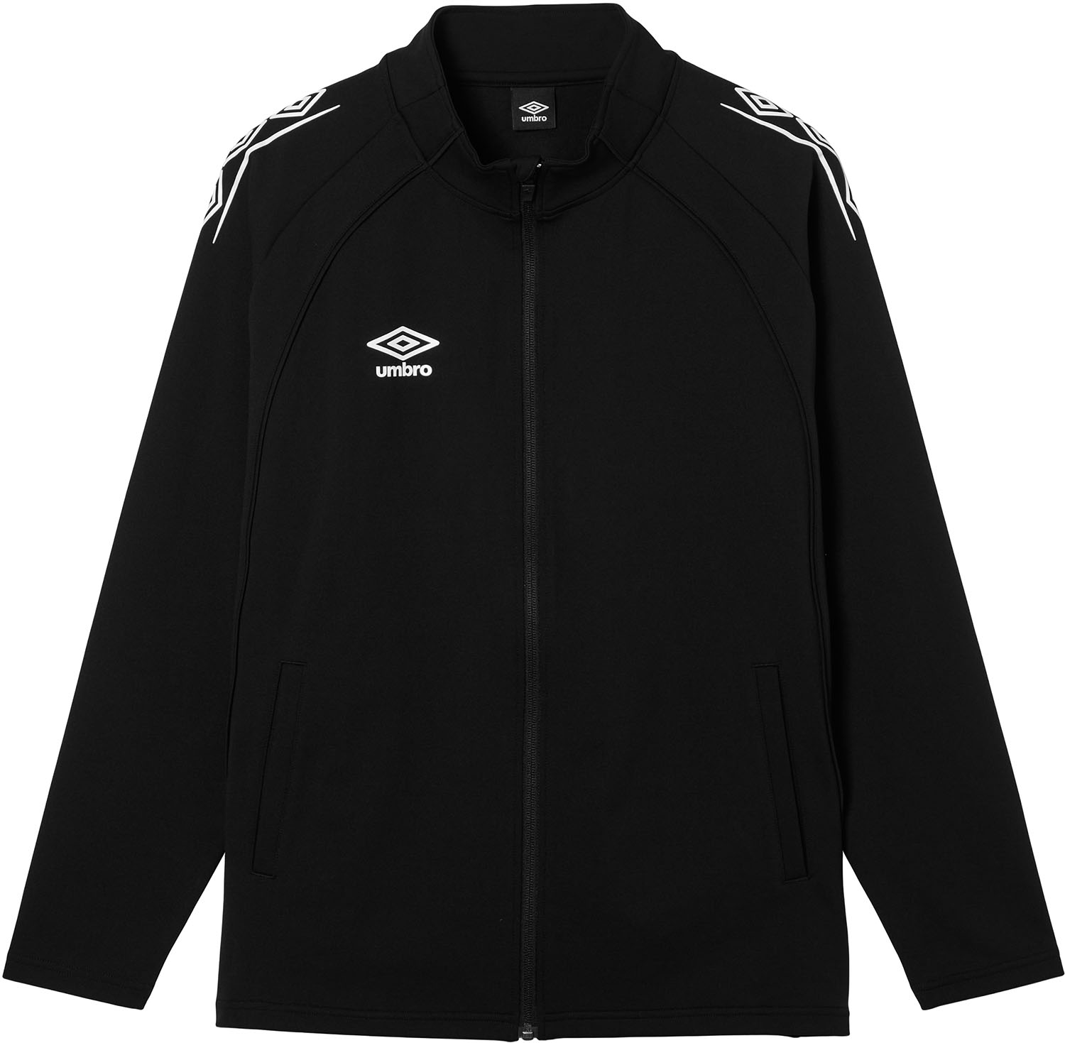 アンブロ 蹴球 上衣 形づくるお召しもの ウォームアップジャケット UF6SJG01MA BK00 黒いこと メンズ