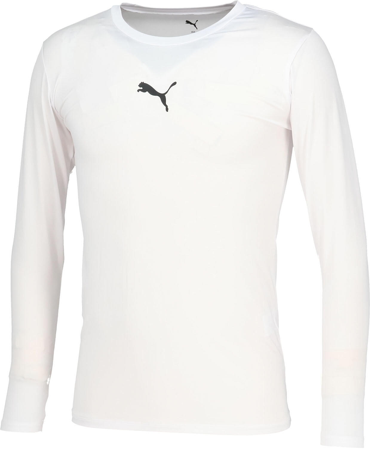 【楽天市場】プーマ サッカー Tシャツ Tシャツ コンプレッション クルーネック LS シャツ 660765 4 PUMA White メンズ ...