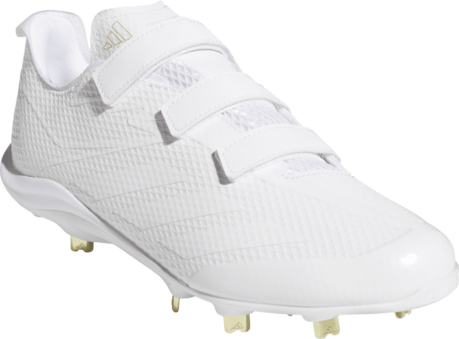 アディダス ベイスボール＆ソフトボール 野球スパイク スパイク アディゼロ エレクトリック ジャパン 面ジッパー / Adizero Electric Japan Velcro JS2166 フットウェアホワイト/フットウェアホワイト/フットウェアホワイト メンズ