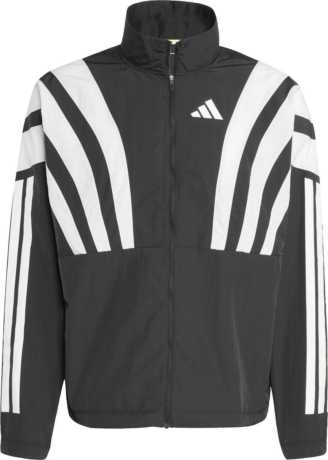 アディダス 陸上・ランニング ジャケット ウインドウェア Adizero アーカイブ ランニングジャケット DL309 HZ3692 ブラック