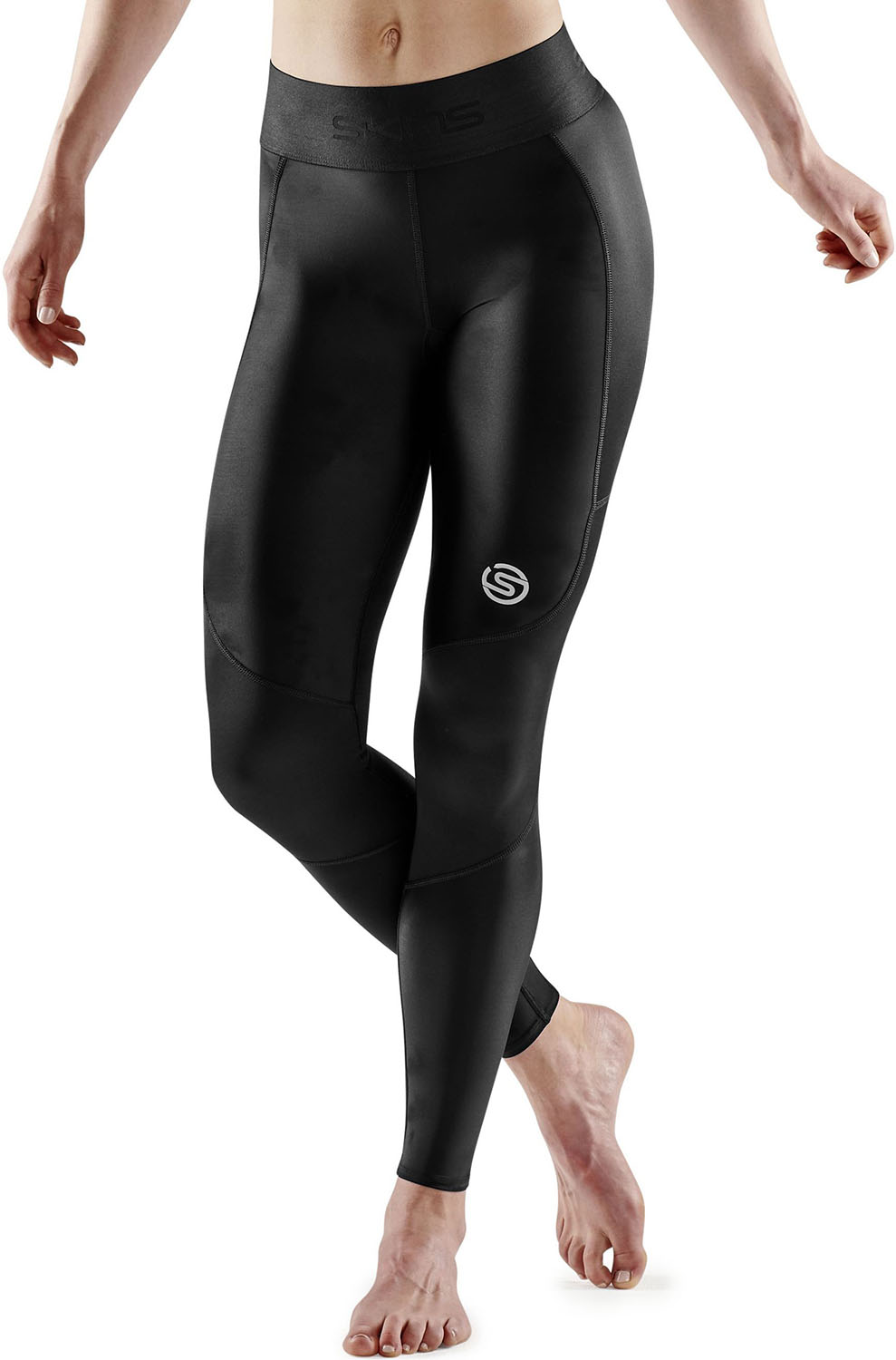 スキンズ 上半身世話をする タイツ 力くらべティーシャツ・ズボン下 SERIES-3 Women\u0027s Long tights PKT 18271318 19 Black