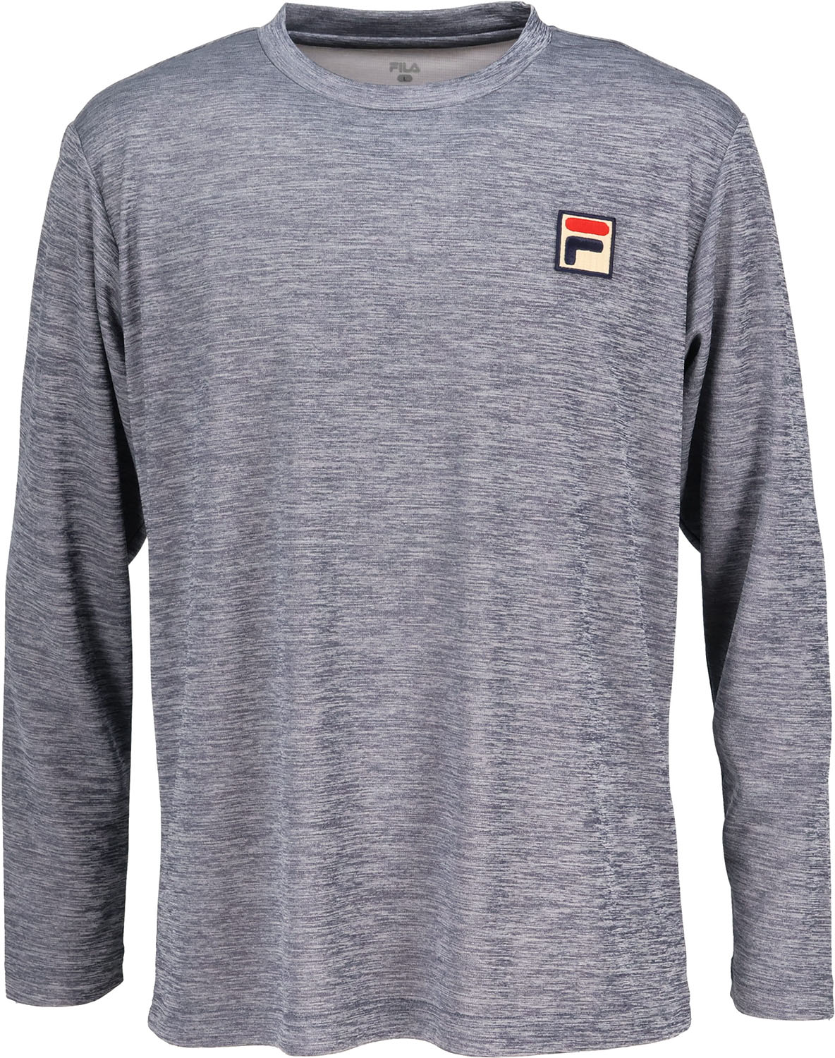 フィラ 庭球 ロング衣袂ティーシャツ Ｔシャツ ロングスリーブシャツ CZ6SGM015 NV0 米国海軍 メンズ