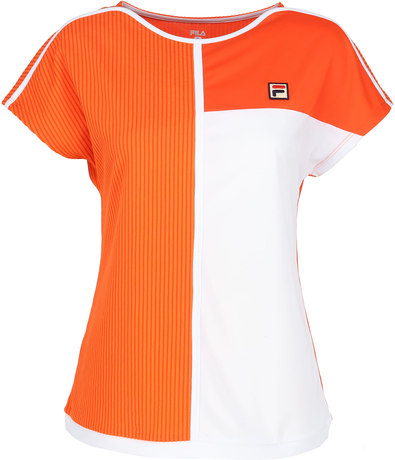フィラ 庭球 手合わせプルオーバー 手合わせプルオーバー・ズボン下 手合わせプルオーバー CZ6SGW002 OG0 オレンジ色 レディース スポーツ・アウトドア-テニス