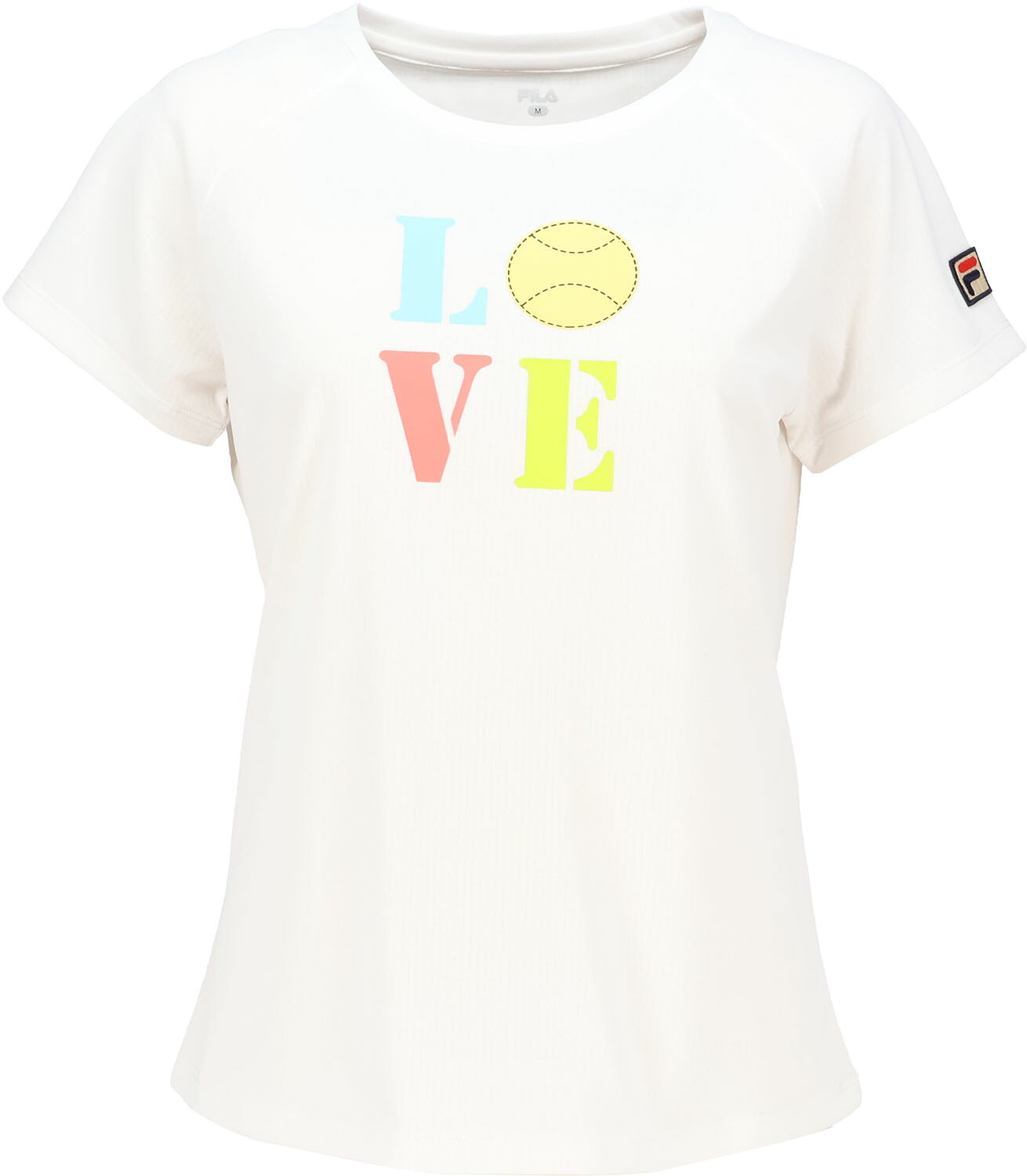 フィラ テニス Tシャツ Ｔシャツ グラフィックTシャツ CZ6SGW019 WT0 ホワイト レディース