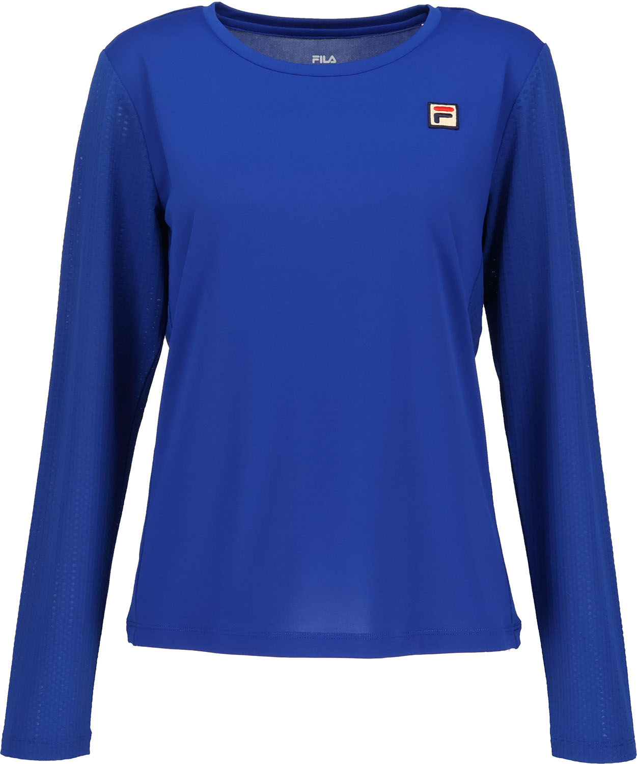 フィラ 庭球 ロング捩りティーシャツ Ｔシャツ ロングスリーブシャツ CZ6SGW028 ROY ロイヤル レディース スポーツ・アウトドア-その他-レディースウェア