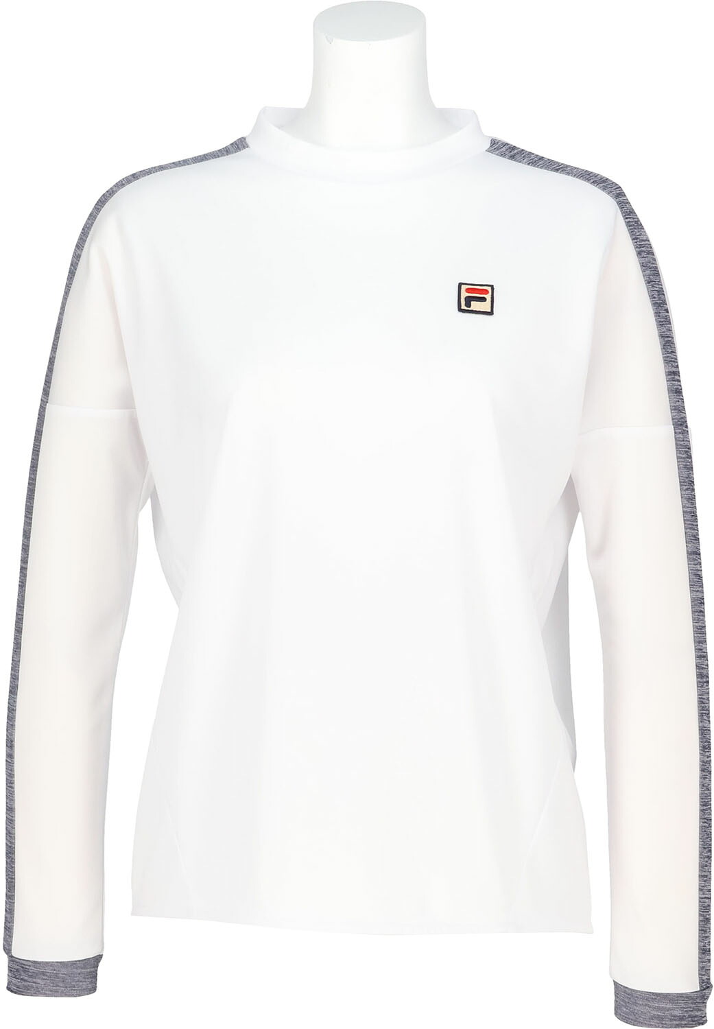 フィラ 庭球 ロング捩りティーシャツ Ｔシャツ ロングスリーブシャツ CZ6SGW050 WT0 白いこと レディース レディースウェア-テニス