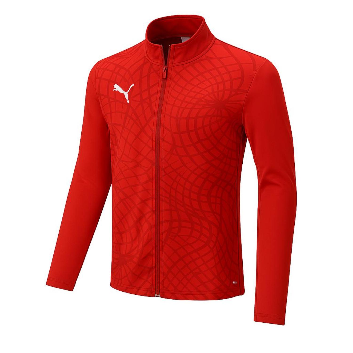 ピューマ 御召しもの 形づくるプルオーバー teamFINAL TR 上衣 660803 (01)PUMA Red メンズ・ユニ一発やる