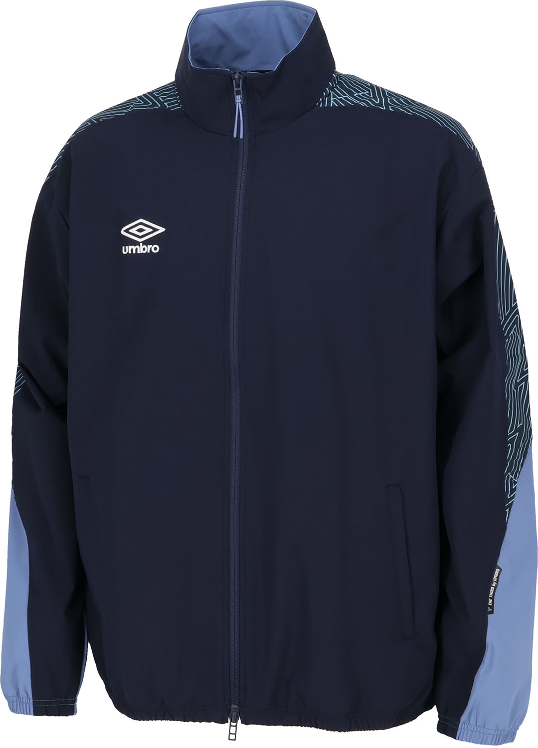 アンブロ 蹴球 上衣 陳列箱お召しもの 【THE THIRD by UMBRO】気流上衣 UF6SWB40M NV00 米国海軍 メンズ