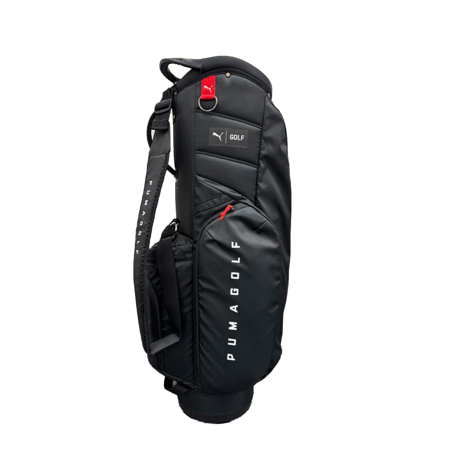 プーマゴルフ バッグ・ケース その他バッグ・ケース GOLF SPLIT LOGO Caddie Bag 92956 (01)PUMA BLACK メンズ・ユニセックス｜スポーツミヤスポ店