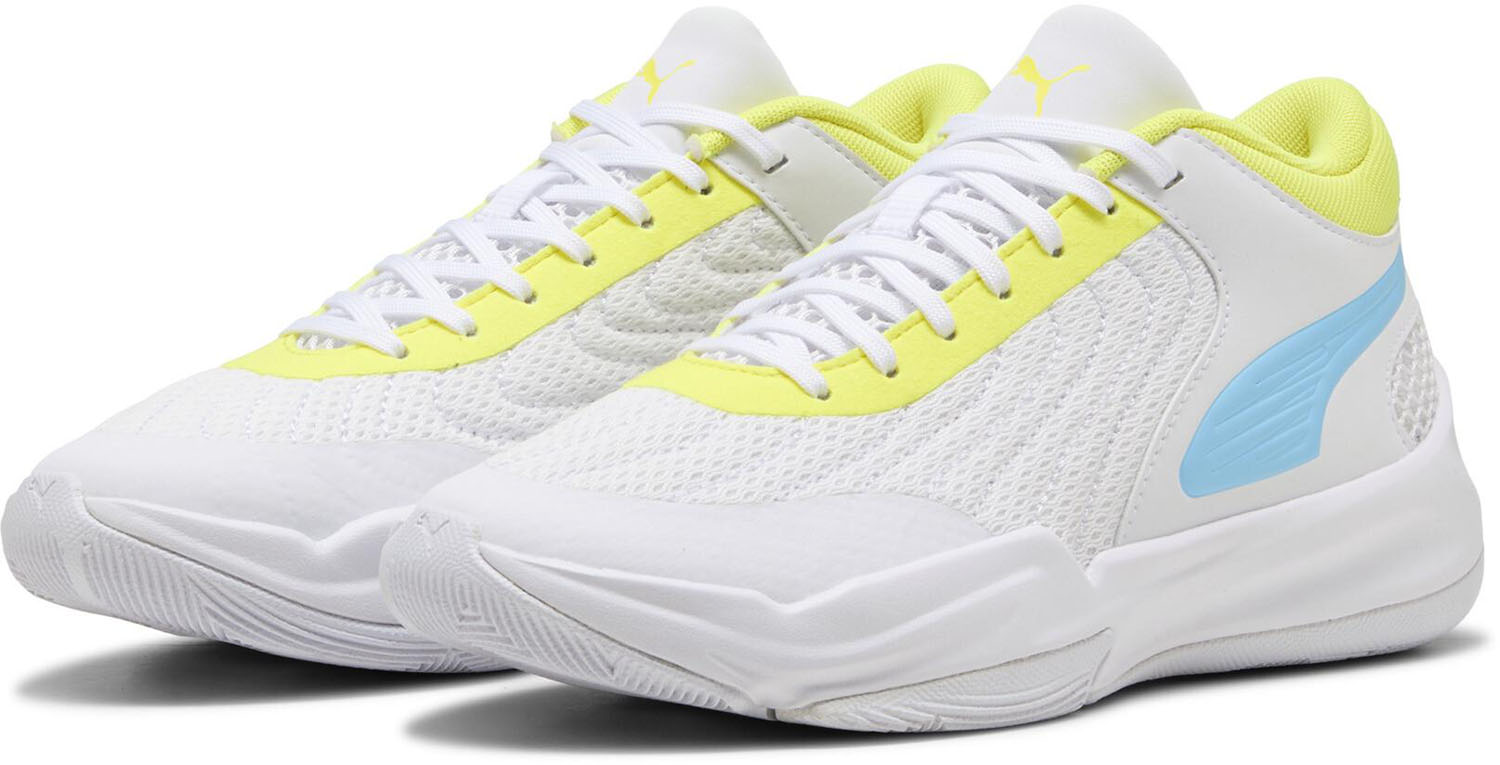 ピューマ 篭球 シューズ シューズ COURT PRO 2 JR 31230106 PUMA White-Vibrant Blue お坊っちゃん