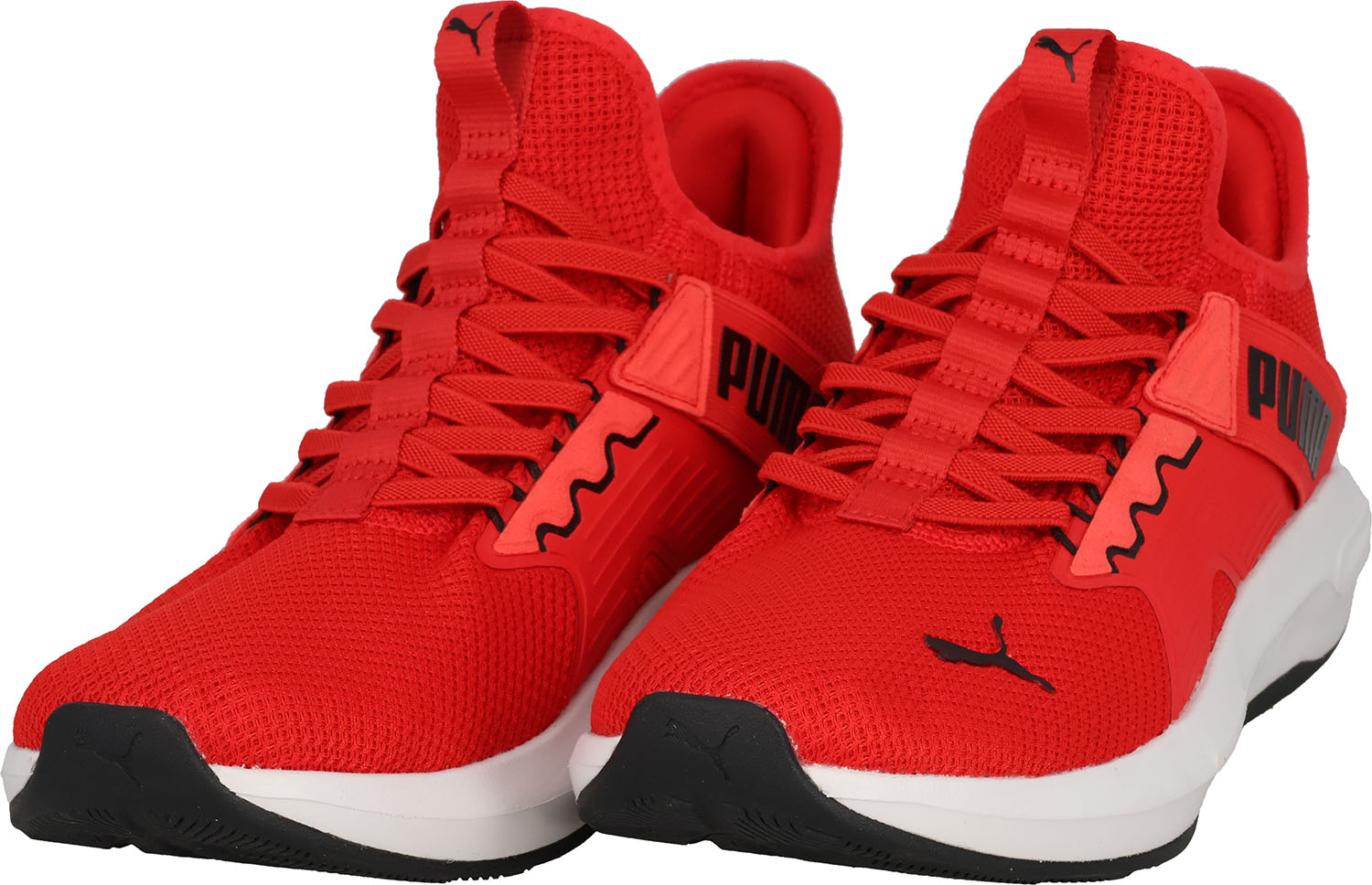 プーマ ウェルネス シューズ シューズ SOFTRIDE エンゾ 5 EASE IN 31258105 For All Time Red-PUMA Black-Feather Gray ユニセックス