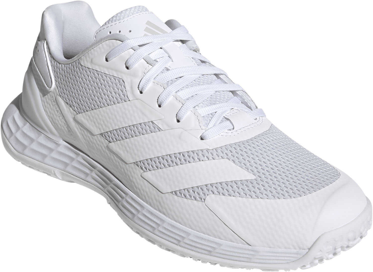 アディダス 庭球 庭球シューズ シューズ デファイアント 素早さ2 メンズ 庭球シューズ / Defiant Speed 2 Mens Tennis Shoes KJ3191 フットウェアホワイト/フットウェアホワイト/薄墨色一 ユニ一発やる