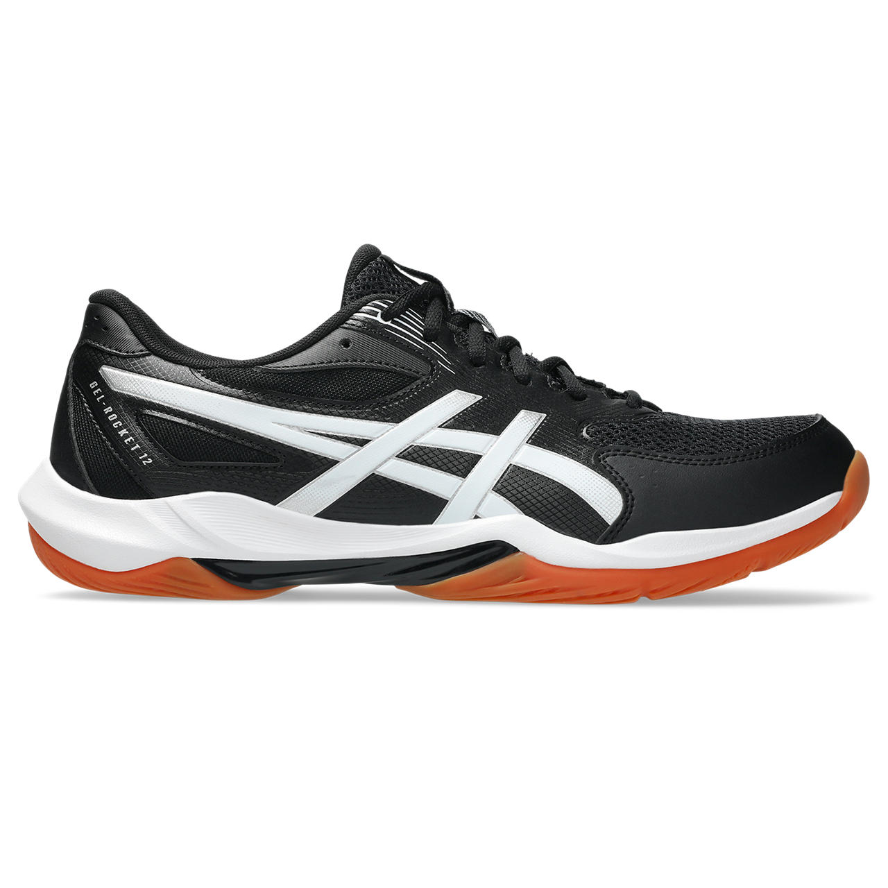 アシックス IndoorSports シューズ（ユニ） ＧＥＬ－ＲＯＣＫＥＴ １２ 1073A081 001 ＢＬＡＣＫ／ＷＨＩＴＥ