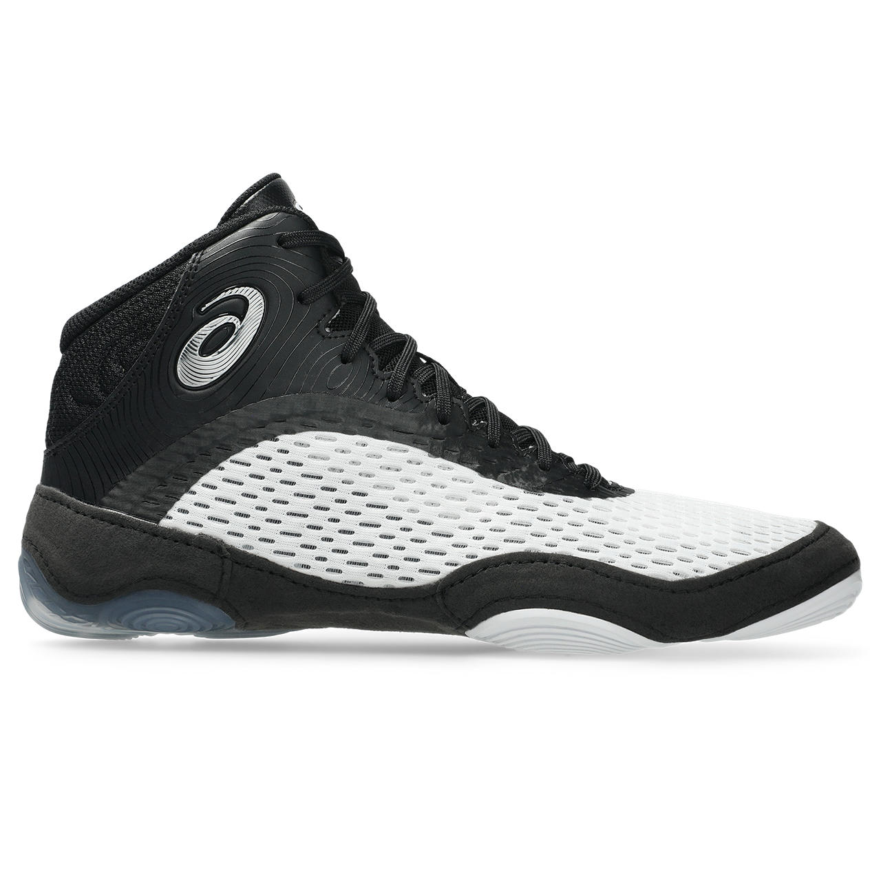 アシックス Wrestling シューズ（メンズ） ＳＰＬＩＴ ＥＬＩＴＥ 1081A066 100 ＷＨＩＴＥ／ＢＬＡＣＫ