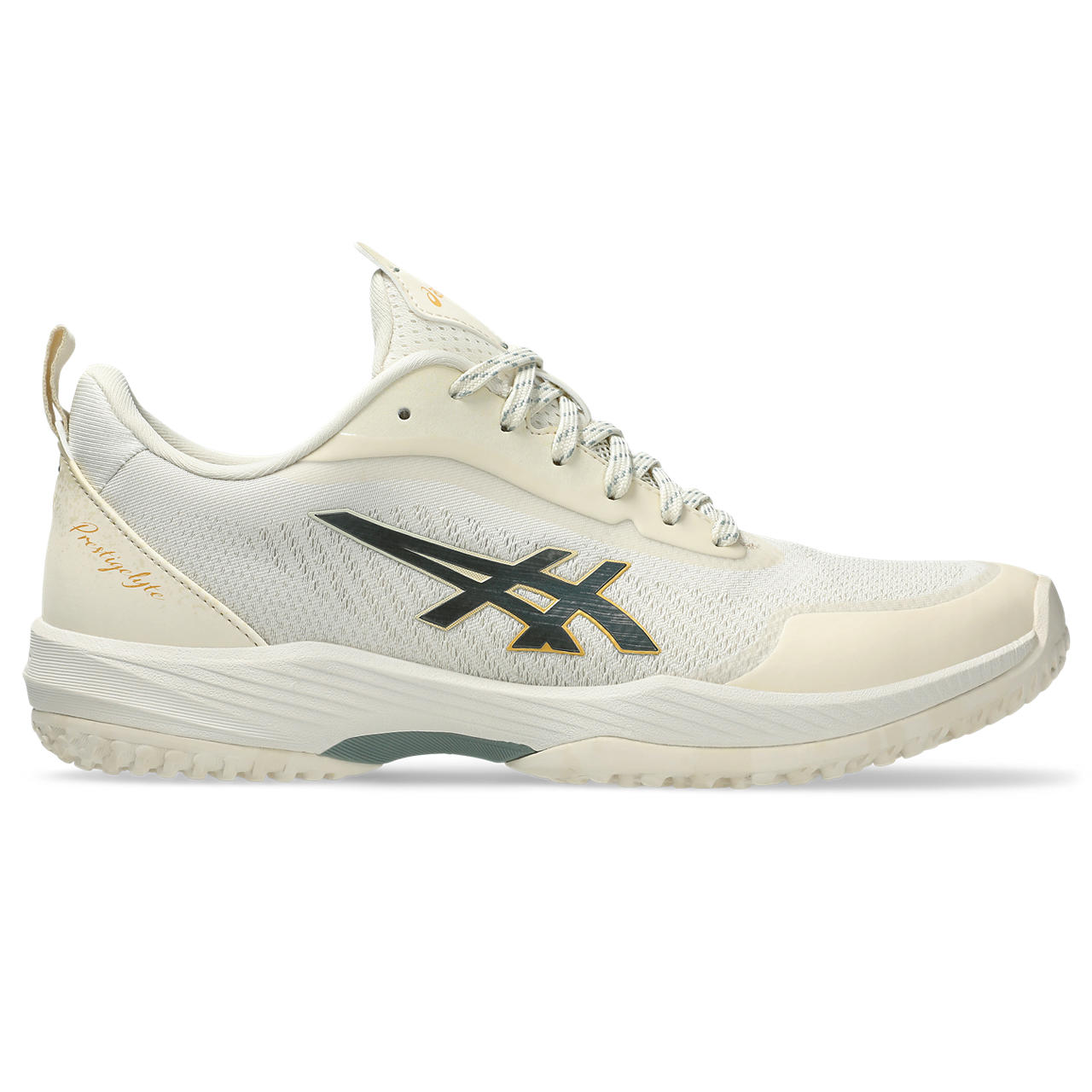 ASICS プレステージライト PRESTIGELYTE OC5 25.5 PRESTIGELYTE 5 OC (オムニ・クレー) | WHITE/ELECTRIC BLUE