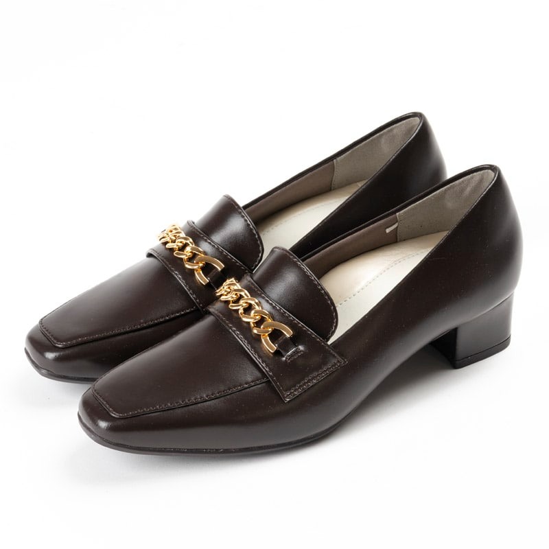 ｱｼｯｸｽ商事　AcureZ　シューズ（レディース）　ＲＯＯＭＹ　ＰＵＭＰＳ　AO-10249　026　ダークブラウン