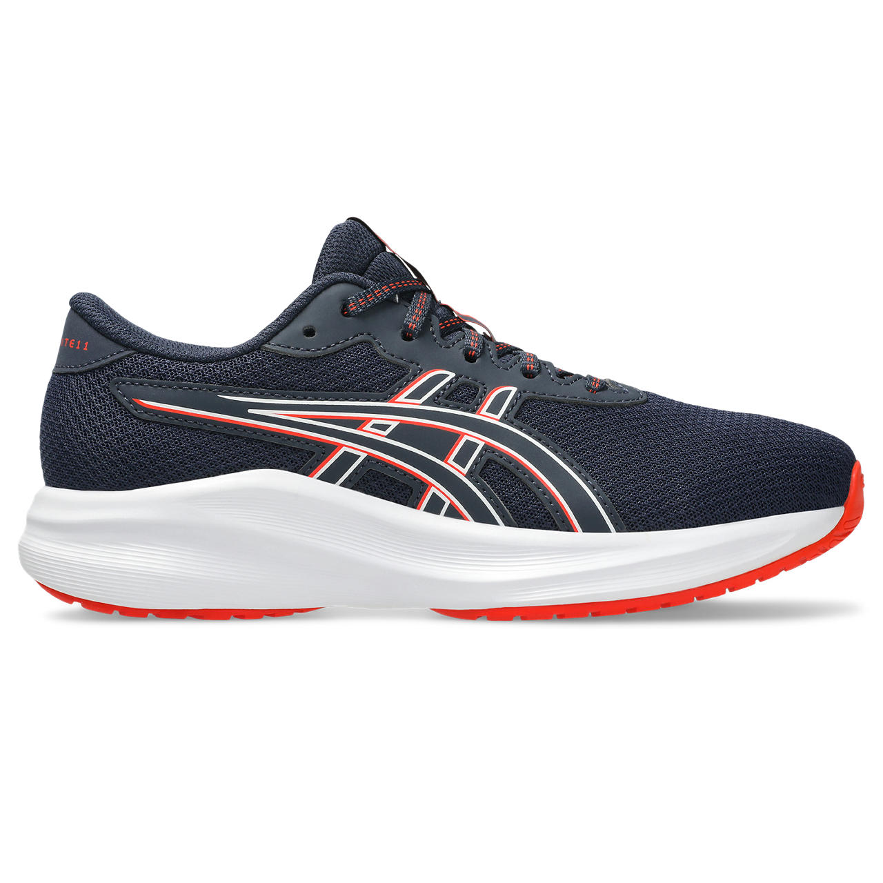 アシックス　Running　シューズ（キッズ）　ＧＥＬ－ＥＸＣＩＴＥ　１１　ＧＳ　1014A374　400　ＭＩＤＮＩＧＨＴ／ＣＨＥＲＲＹ　ＴＯＭＡＴＯ