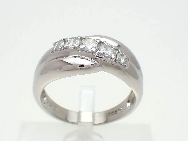 【新品仕上げ済】Pt900　ダイヤモンドリング／ダイヤモンド0.50ct／#13.2／5.6g 【質屋出店】【送料無料】【中古】