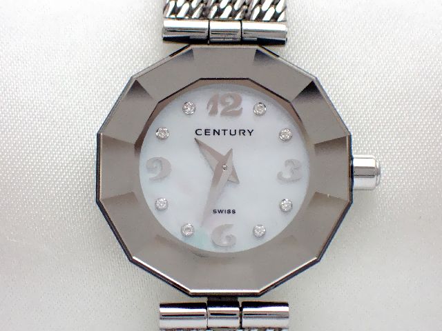 センチュリー　タイムジェム　8Pダイヤモンド　N136784／婦人腕時計 CENTURY TIME GEM 【質屋出店】【送料無料】【精工手表】