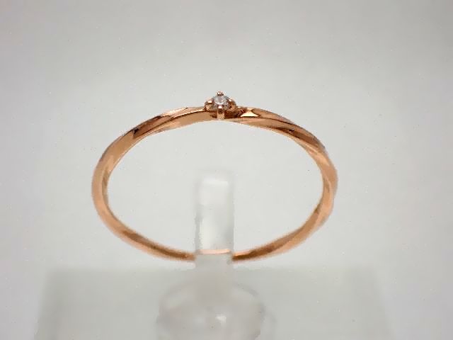 楽天市場】ete(エテ) リング リボン 7号 10金ピンクゴールド(K10PG