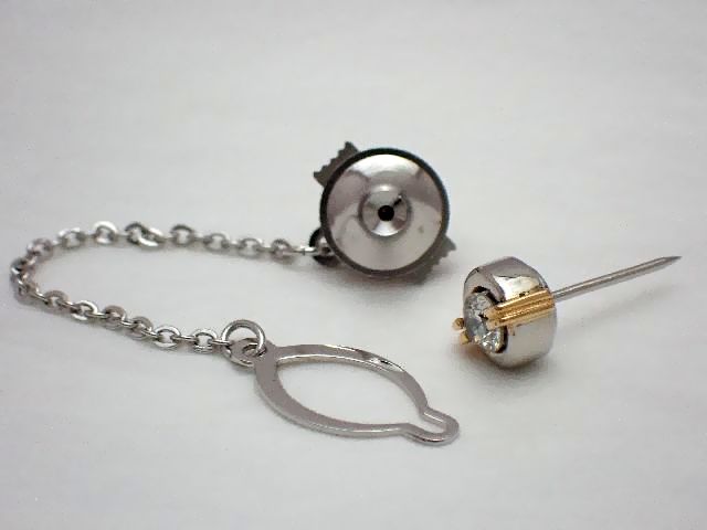 楽天市場】【中古】ネクタイピン タイタック プラチナ Pt900