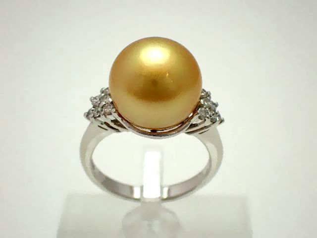 4/美品 田崎真珠 タサキ Pt900 パール約12.7㎜珠 リング 指輪 楽天市場】TASAKI【タサキ】Pt900 ダイヤモンド付き パールリング 真珠