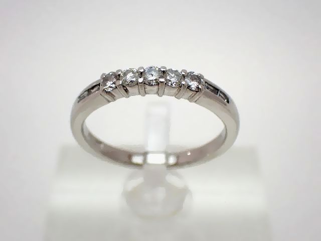 【新品仕上げ済】Pt900　ダイヤモンドリング／プラチナ／ダイヤモンド0.40ct／#12／4.1g【質屋出店】【送料無料】【中古】｜みよし質屋