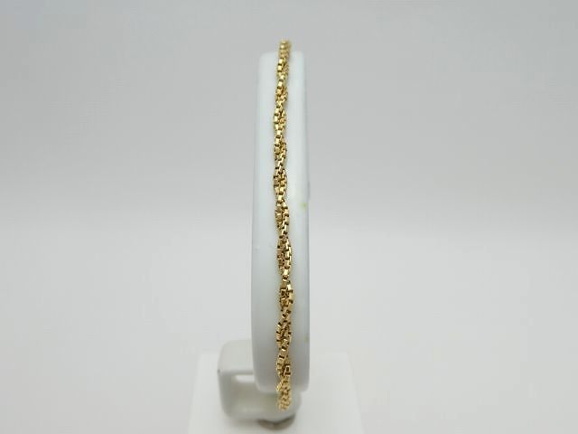 楽天市場】医協 ブレスレット 18金イエローゴールド(K18YG)/チタン