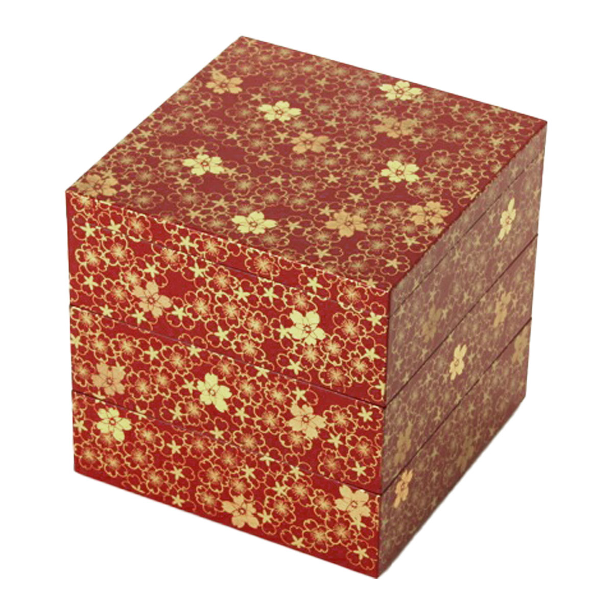 楽天市場】【100枚限定20%OFFクーポン配布中】 5寸 三段 重箱 市松