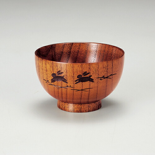 楽天市場】【10％OFF 12/4 20時〜】 天然木製 汁椀 大和型 蝶彫 漆塗り