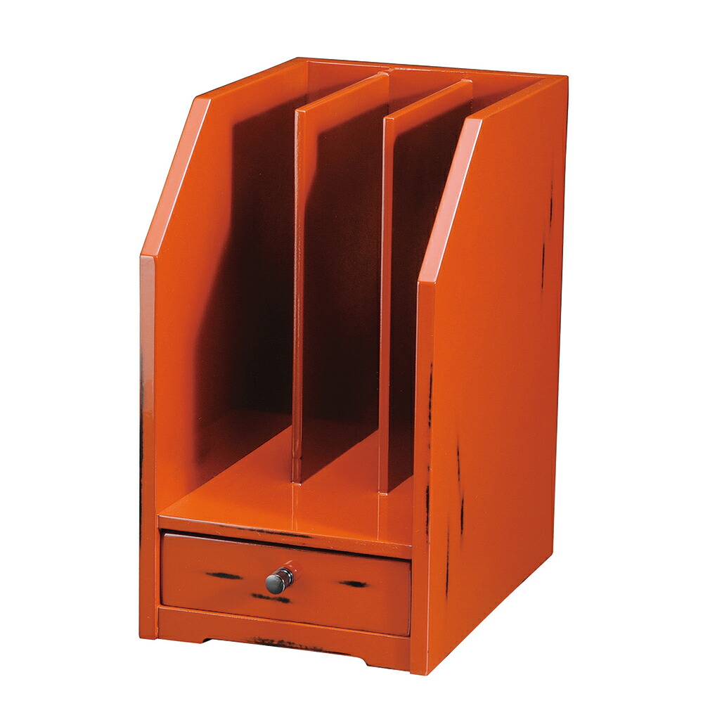 楽天市場】紀州塗り 引出し付スマホスタンド 根来塗り ラック 和風