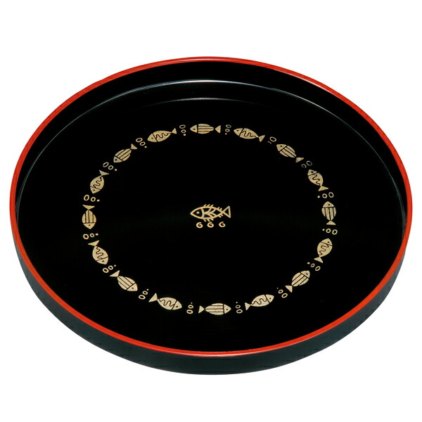 楽天市場】お盆 尺寸 丸盆 30cm さかなクン トレー 円形 丸型 おしゃれ