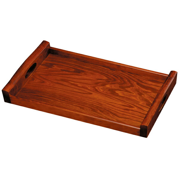 木製尺4切立長手盆　黒天朱 楽天市場】【50%OFFクーポン 1日20時開始】 天然木製 尺4寸 36cm 富士