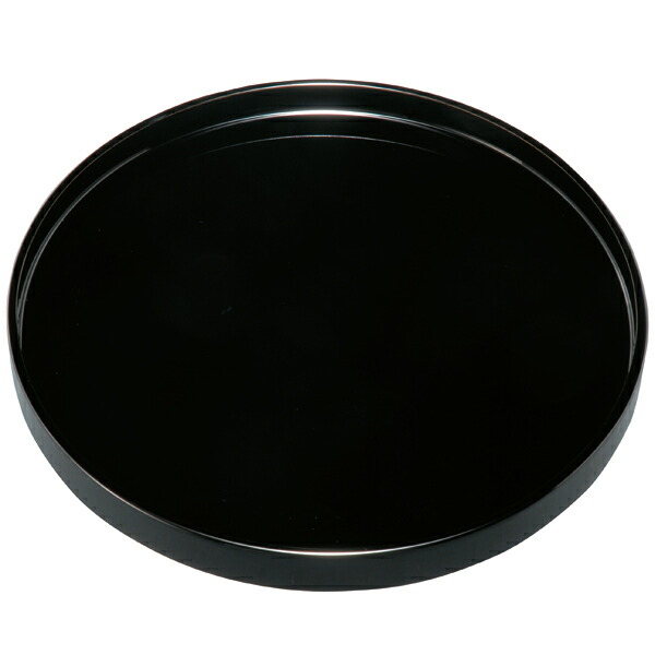 大丸 漆塗り 円形盆 黒 楽天市場】【10％OFF 12/4 20時〜】 紀州塗り 8寸 丸盆 黒塗 お盆