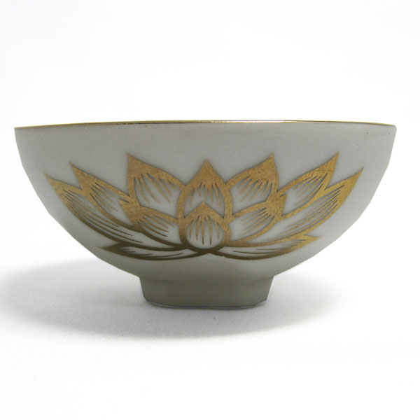 楽天市場】せともの角浜茶碗 錦 せともの 陶器 で作った仏具 ご飯 仏器