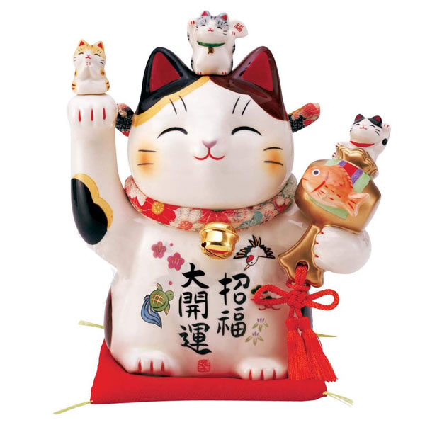 【新品】かわいい！スティッチ 福呼ぶ　招き猫 7595.jpg