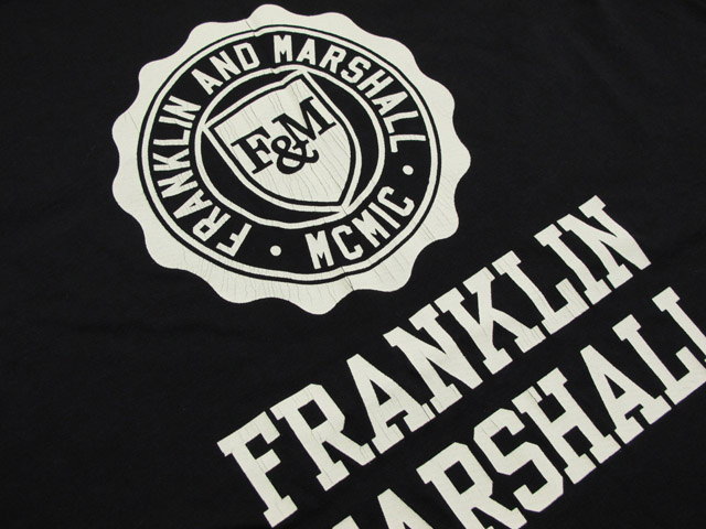 年最新海外 楽天市場 Franklin Marshall フランクリンアンドマーシャル Tshirt Jersey Round Neck Longエンブレムロゴ ひび割れプリント入り長袖ｔシャツ カットソーsku Tsmf352ynw17 ストリートファッションmiyoshiya 即納特典付き Www Peugeot Tuning Parts