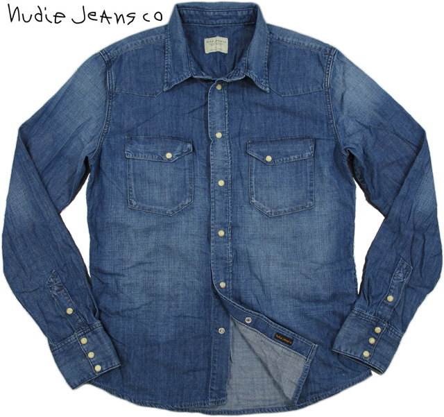 楽天市場】Nudie Jeans/ヌーディージーンズ GEORGE SNAP OUT OF