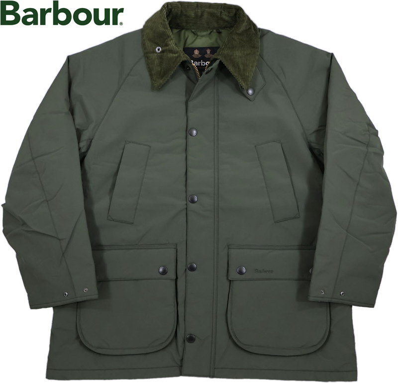 Barbour/バブアー\u003cBR\u003e os BEDALE PADDED CASUAL JACKET\u003cBR\u003e ビデイル パデッド 心地好い上衣/ビデイル 中綿上衣\u003cBR\u003e OLIVE(オリーブ)