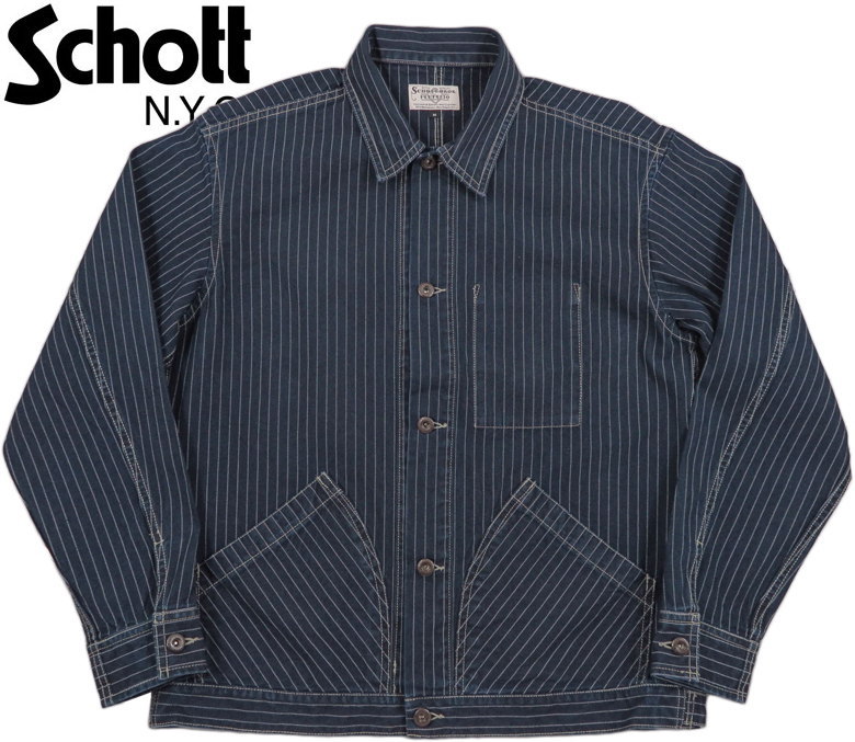 楽天市場】ショット Schott 10oz.ネップ・デニム エンジニア