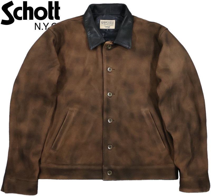 Schott 44 B-3 フライトジャケット シープスキン ブラウン 楽天市場】Schott CLASSIC B-3 SHEEPSKIN LEATHER BOMBER JACKET