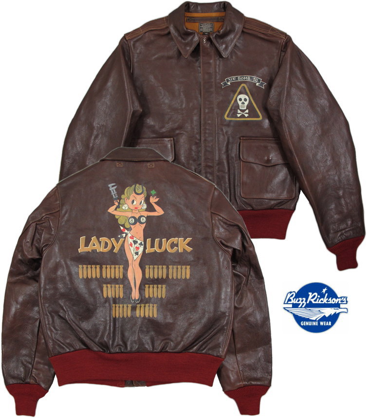 美品 バズリクソンズ BUZZ RICKSON'S A-2フライトジャケット36 BUZZ RICKSONS（バズリクソンズ）のフライトジャケット、A-2、赤