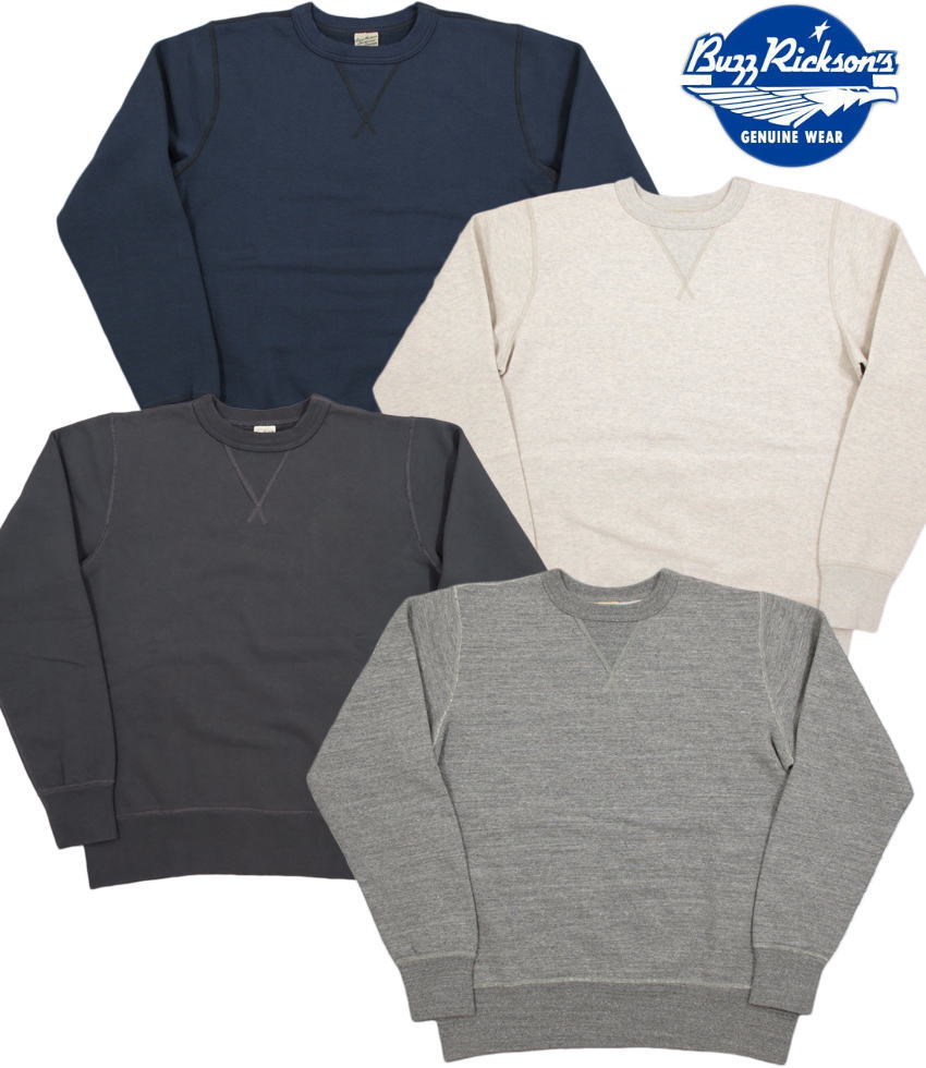 BUZZ RICKSON\u0027S/バズリクソンズ\u003cBR\u003e SET-IN CREW SWEAT\u003cBR\u003e セットインスリーブ・スウェットシャツ/ミリタリースウェット/無地調教師\u003cBR\u003e Lot No. BR65622
