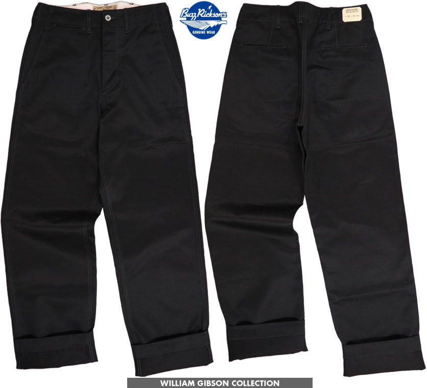 楽天市場】バズリクソンズ Buzz Rickson's ブラック チノ パンツ 1942